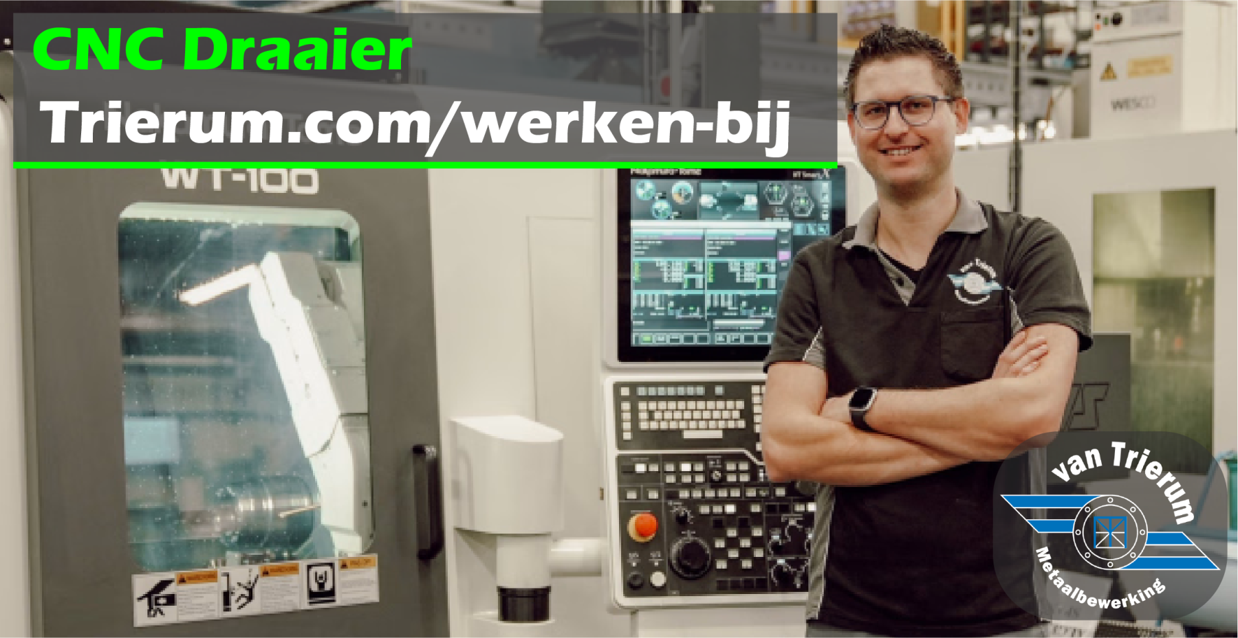 Vacature CNC Draaier